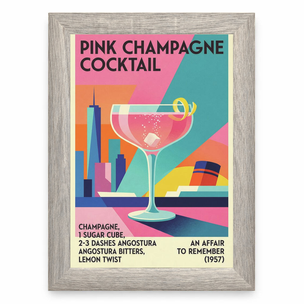 Pink Champagne Cocktail
