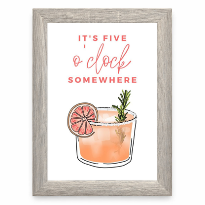 It’s Five O’Clock Somewhere Cocktail