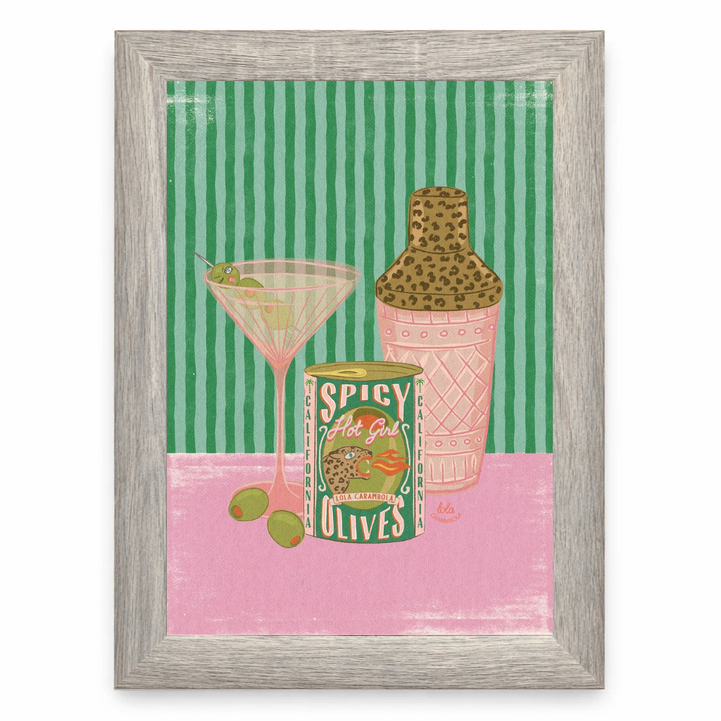 Spicy Hot Girl Olives Cocktail