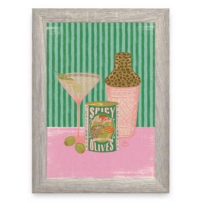 Spicy Hot Girl Olives Cocktail
