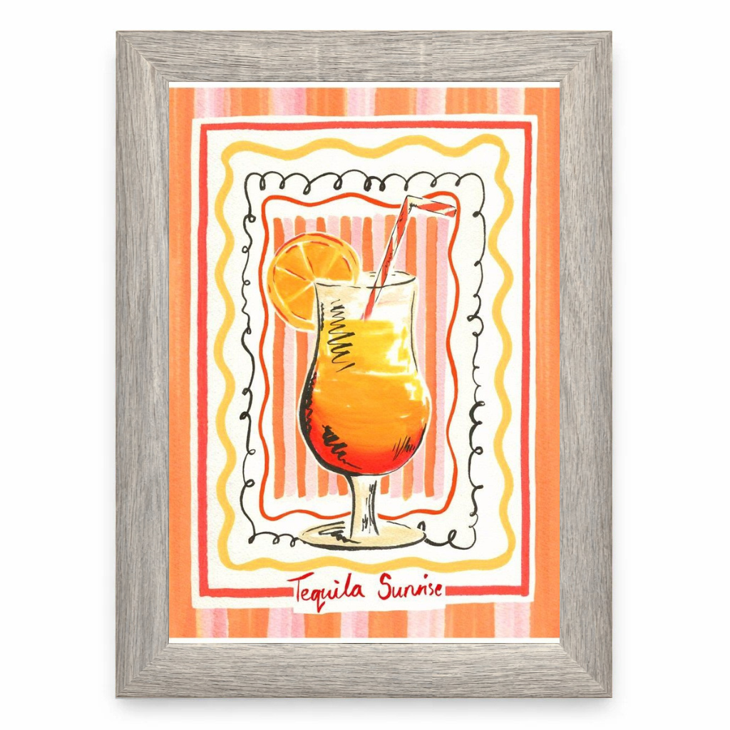Tequila Sunrise Cocktail