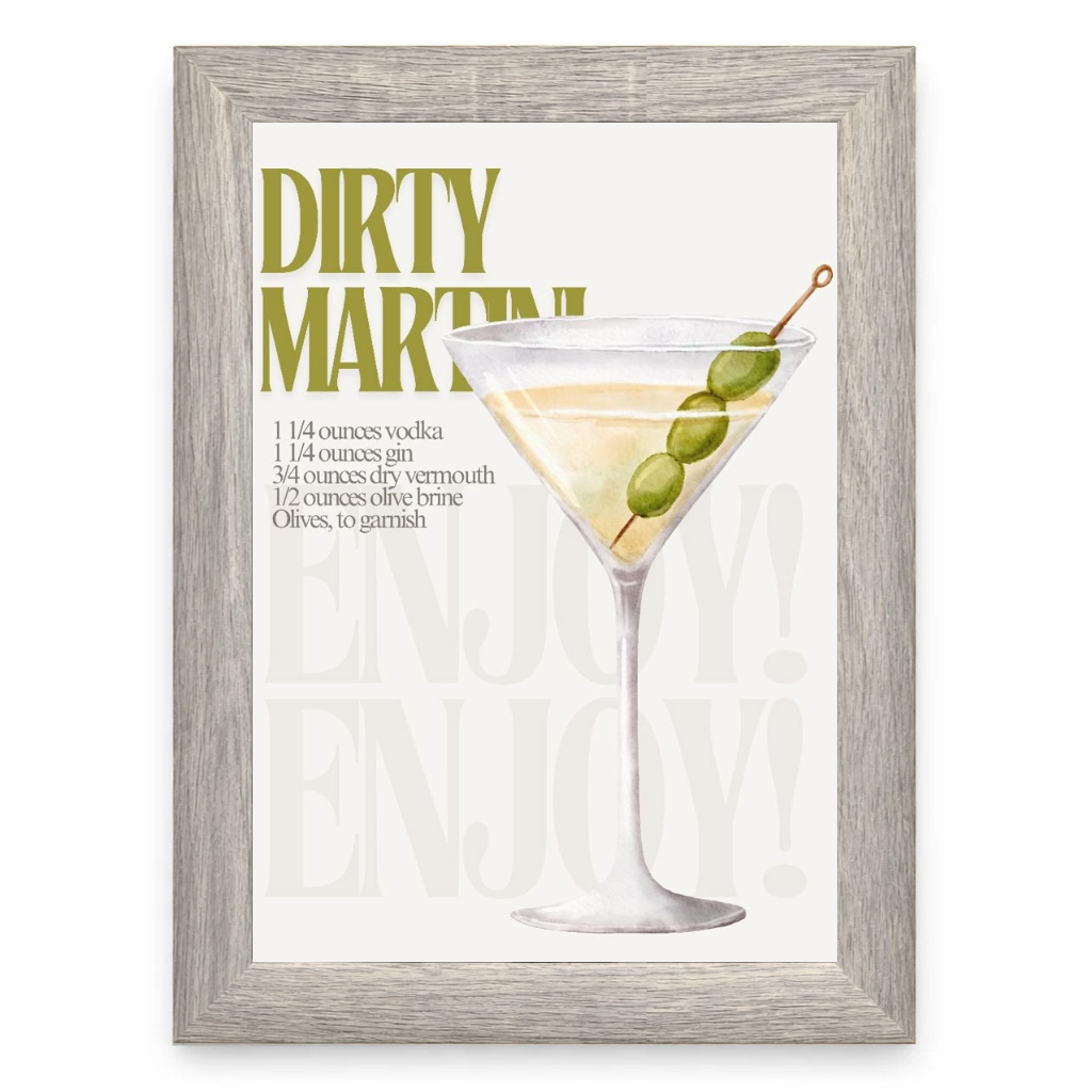 Dirty Martini Cocktail