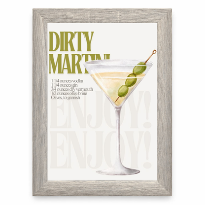 Dirty Martini Cocktail