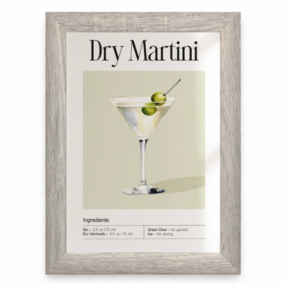Dry Martini Cocktail
