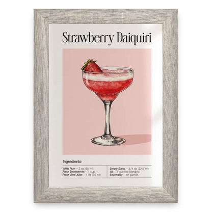 Strawberry Daiquiri Cocktail