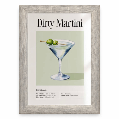 Dirty Martini Cocktail
