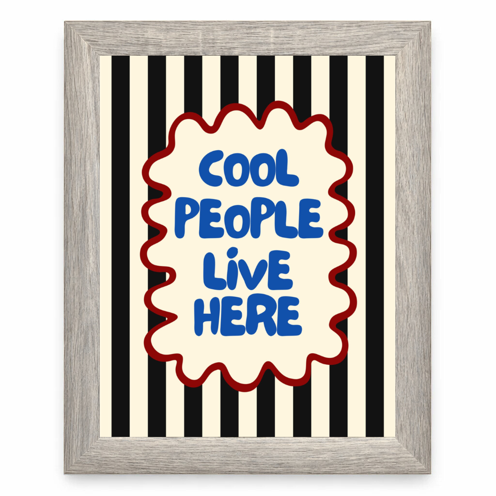 A Cool People Live Here
