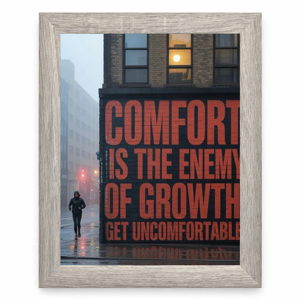 Comfort Is the Enemy of Growth