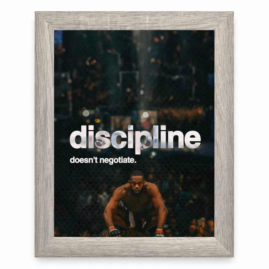Discipline Doesn’t Negotiate