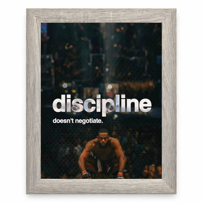 Discipline Doesn’t Negotiate