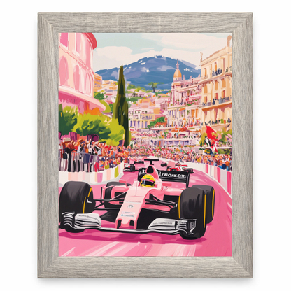 Pink Monaco Grand Prix
