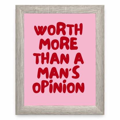 Man’s Opinion