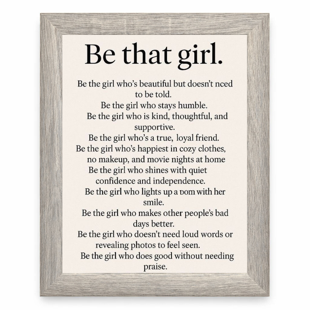Be That Girl