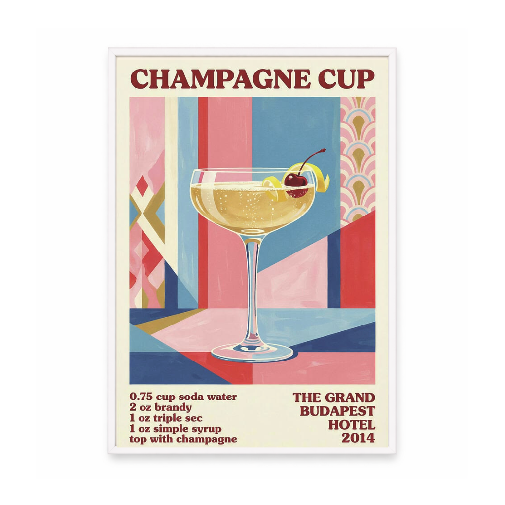 Champagne Cup Cocktail