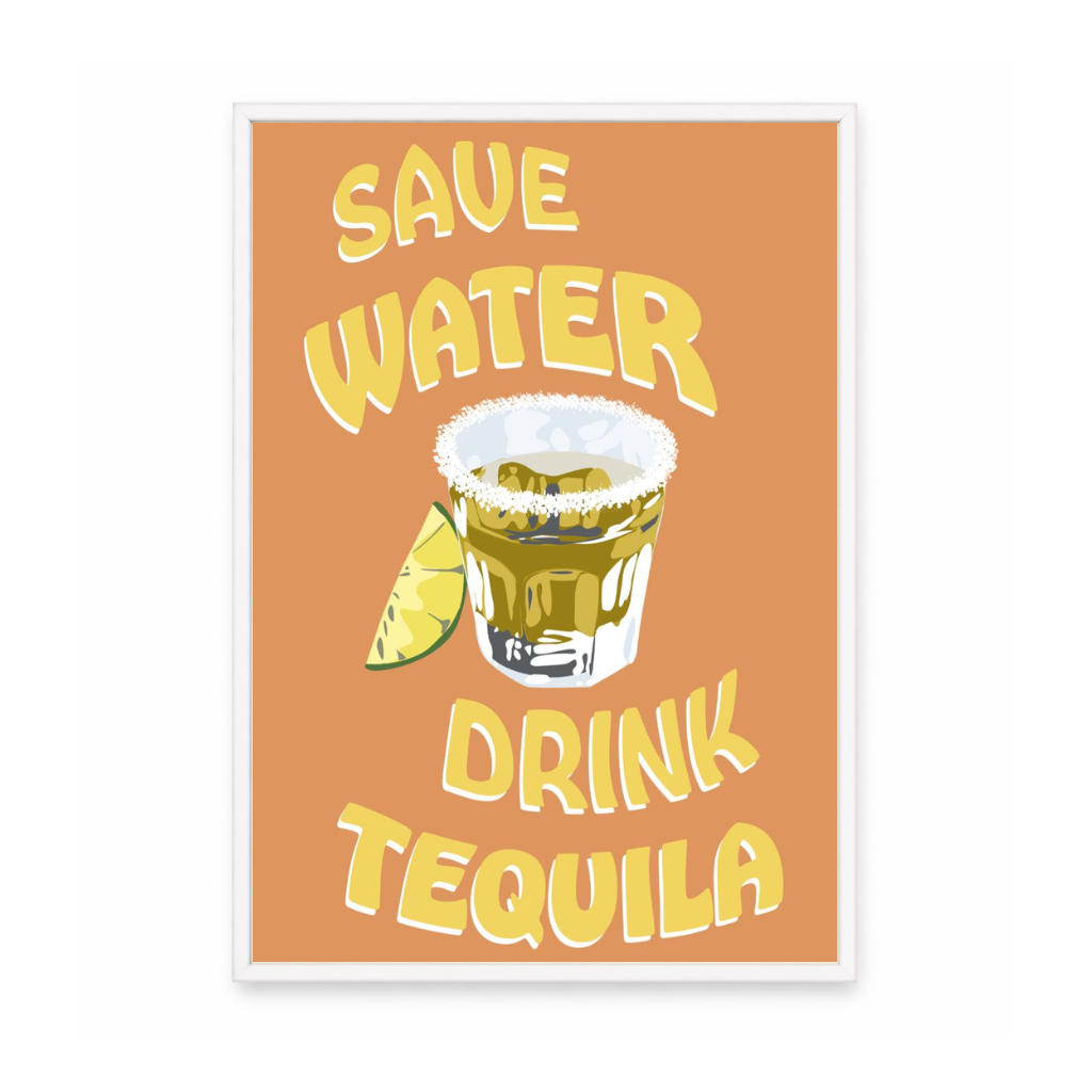 Save Water, Drink Tequila Cocktail