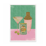 Spicy Hot Girl Olives Cocktail