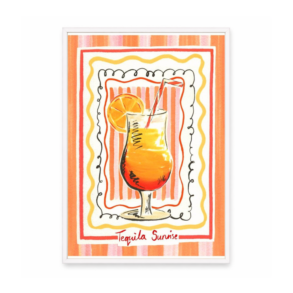 Tequila Sunrise Cocktail