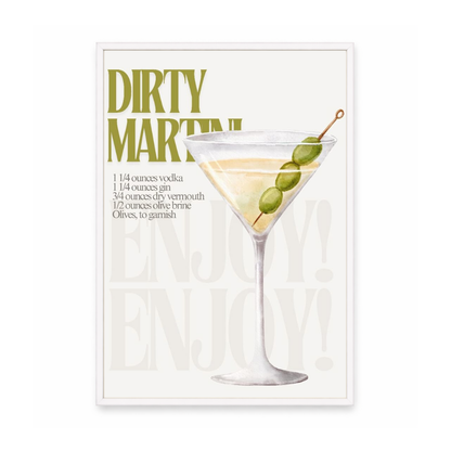 Dirty Martini Cocktail