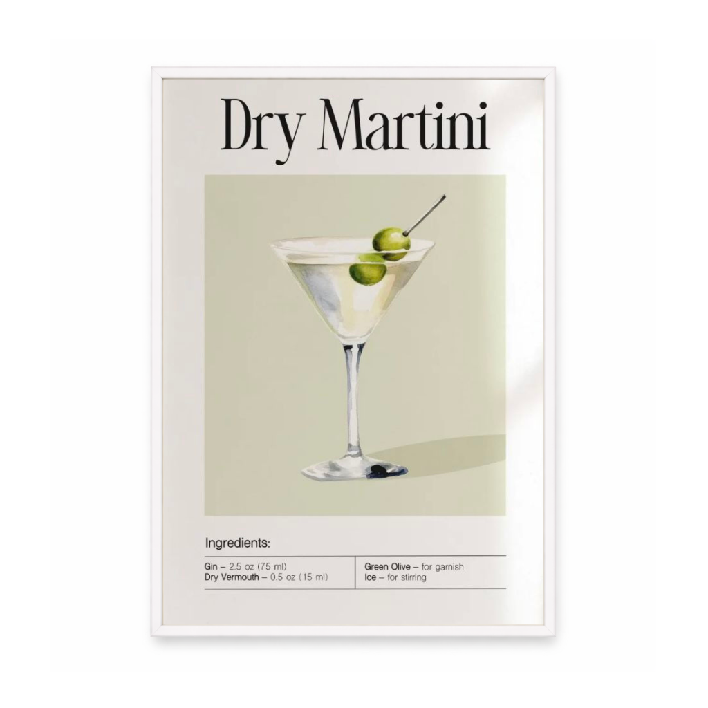 Dry Martini Cocktail