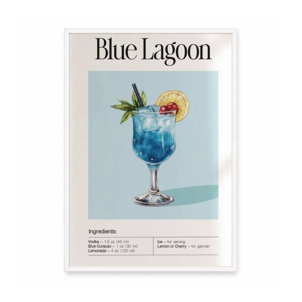 Blue Lagoon Cocktail