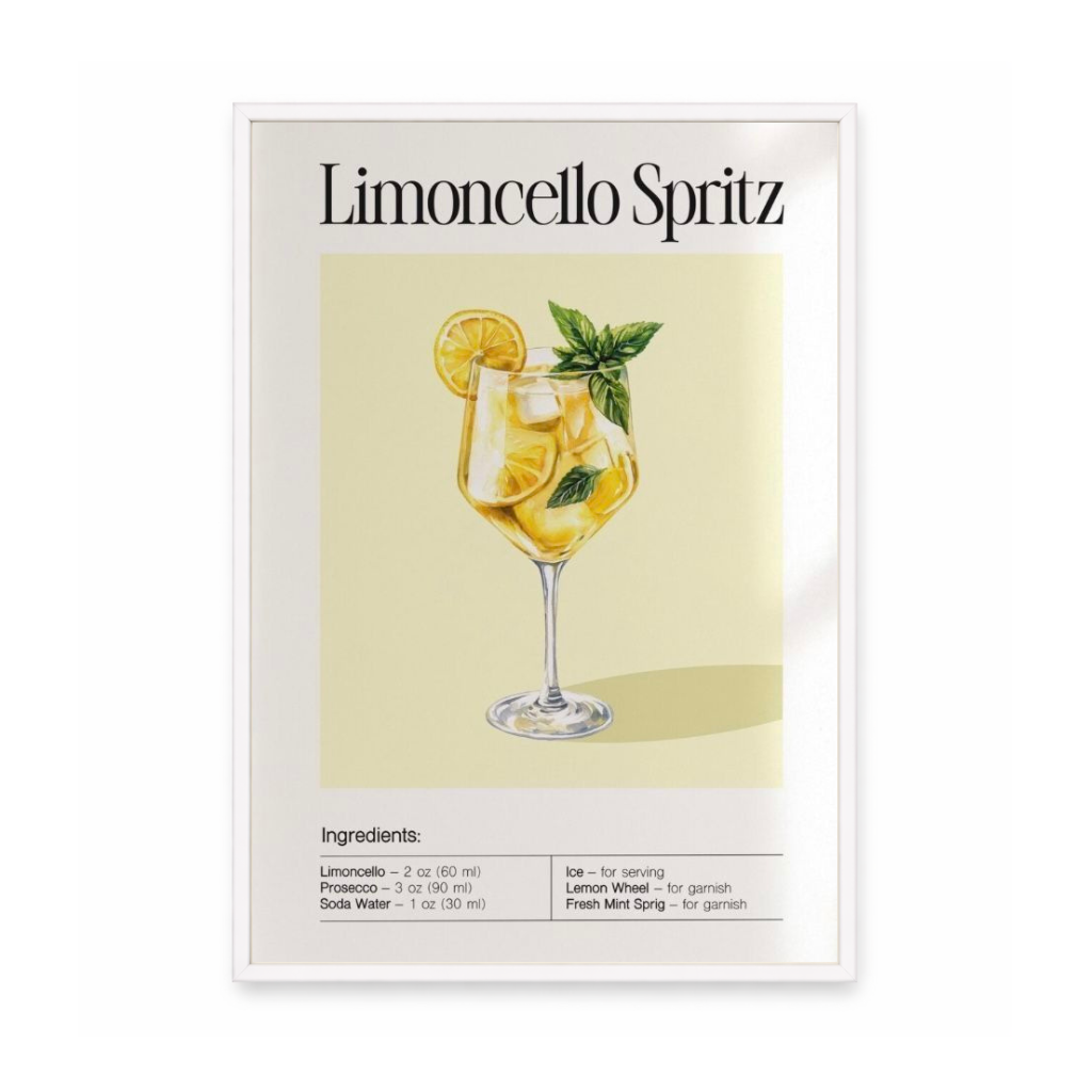 Limoncello Spritz Cocktail