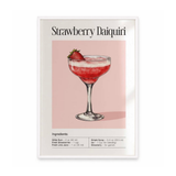 Strawberry Daiquiri Cocktail