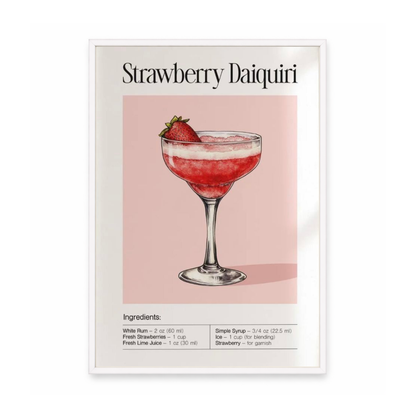 Strawberry Daiquiri Cocktail