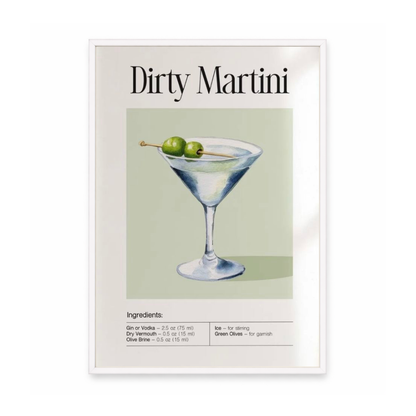 Dirty Martini Cocktail