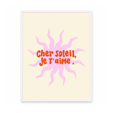 Cher Soleil, Je T’aime
