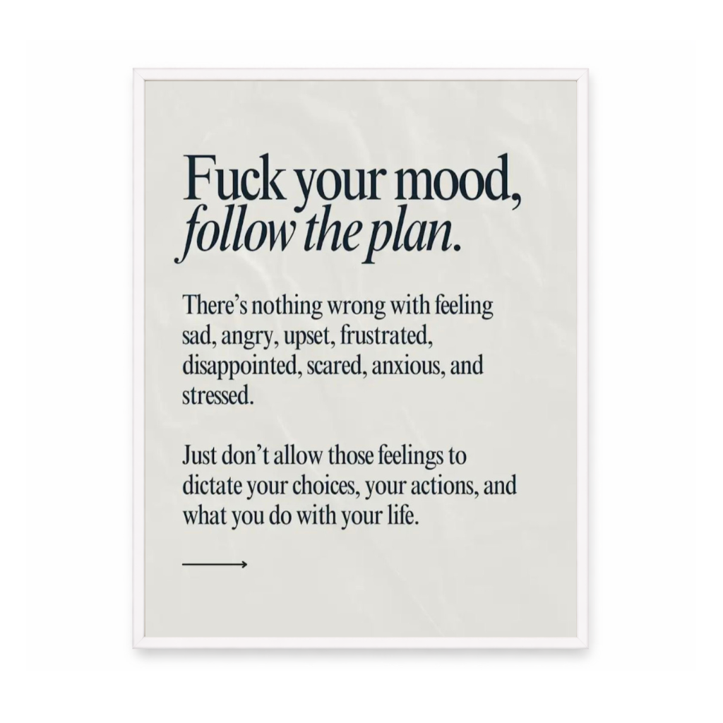 Follow The Plan