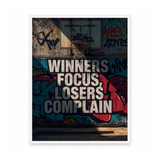 Winners Focus Poster