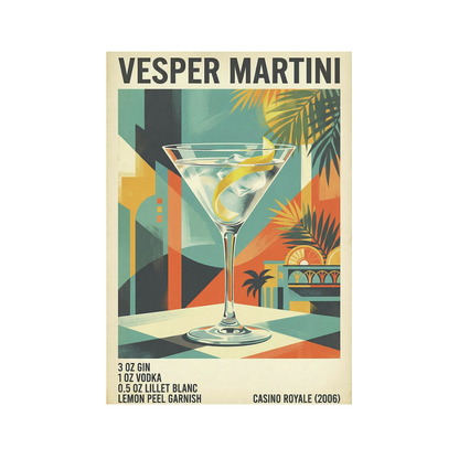 Vesper Martini Cocktail