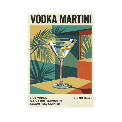 Vodka Martini Cocktail