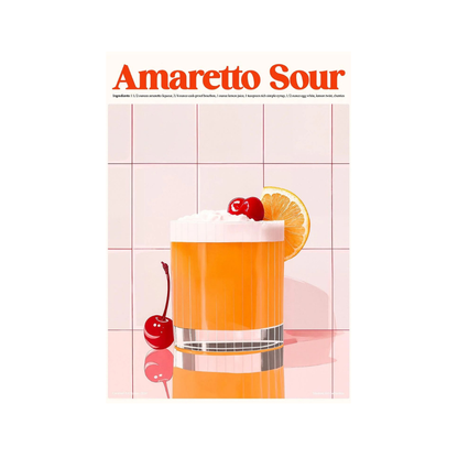 Amaretto Sour Cocktail