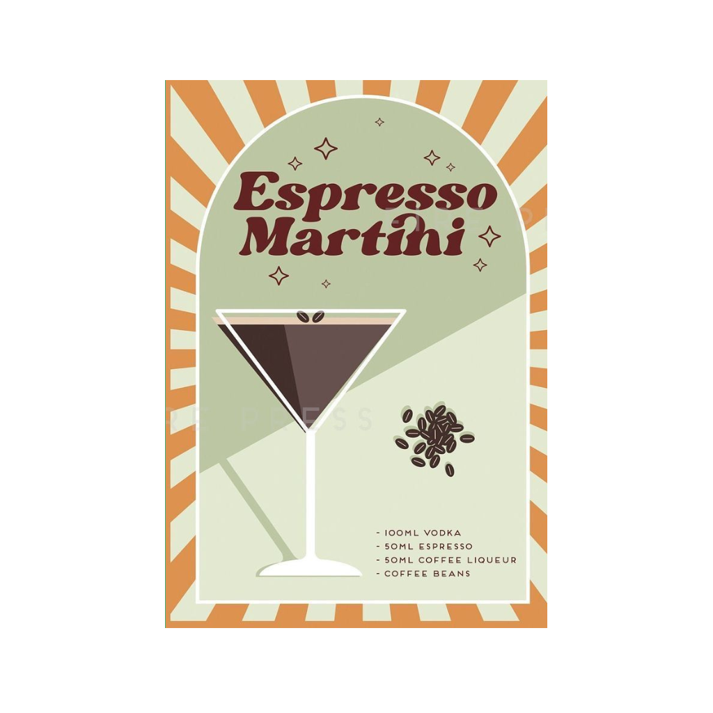 One Espresso Martini Cocktail