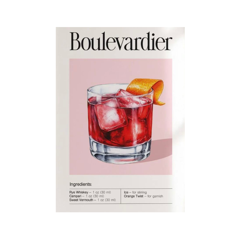 Boulevardier Cocktail