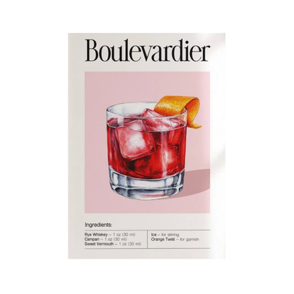 Boulevardier Cocktail