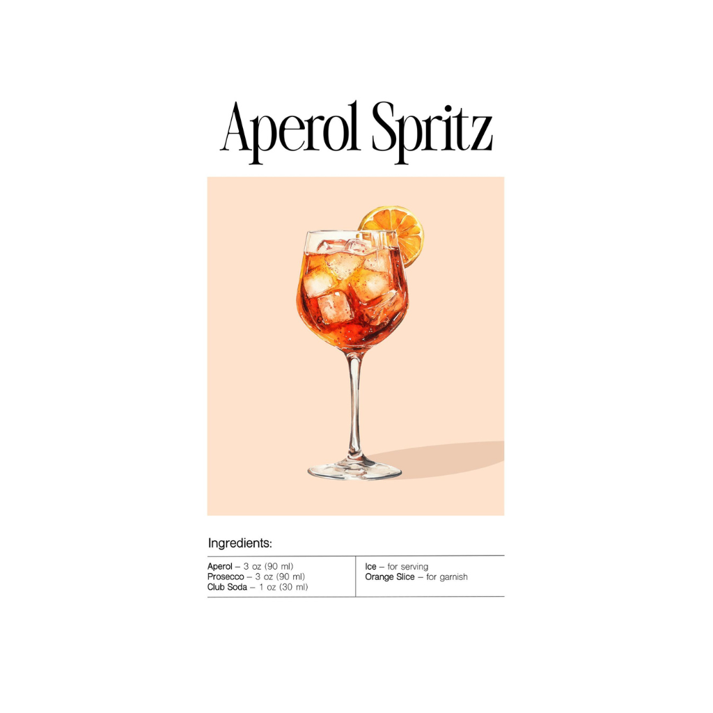 Aperol Spritz Cocktail