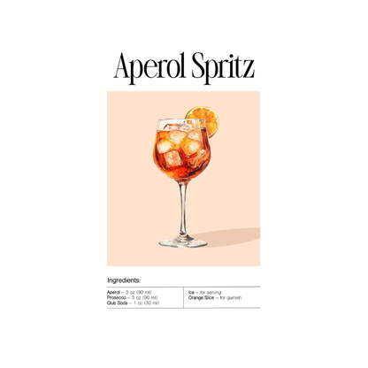 Aperol Spritz Cocktail