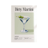 Dirty Martini Cocktail