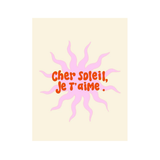 Cher Soleil, Je T’aime