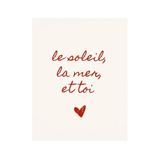 Le Soleil, La Mer, Et Toi