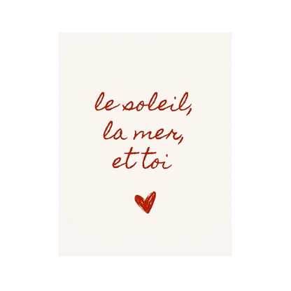 Le Soleil, La Mer, Et Toi