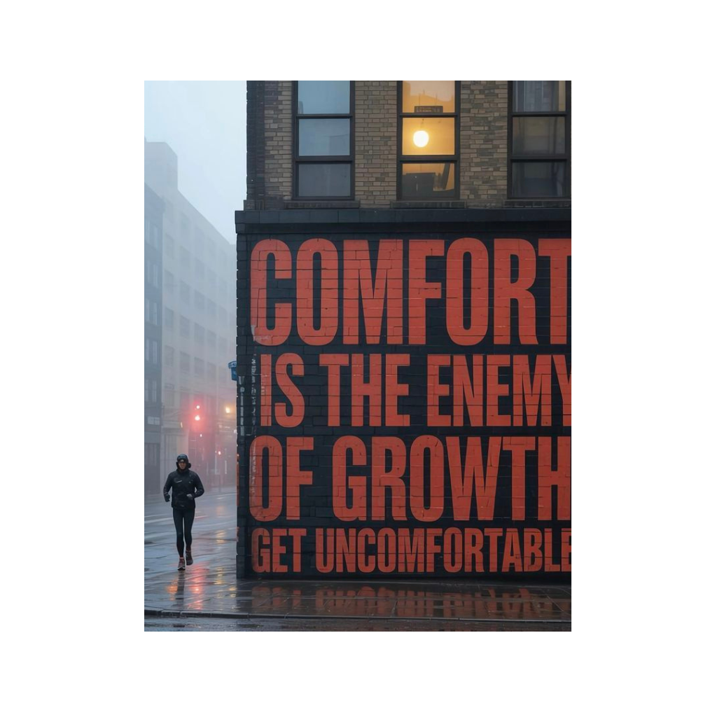 Comfort Is the Enemy of Growth