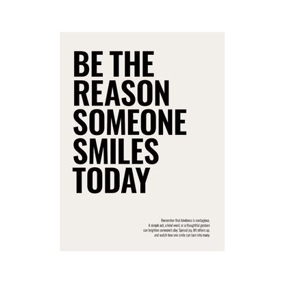 Be the Reason