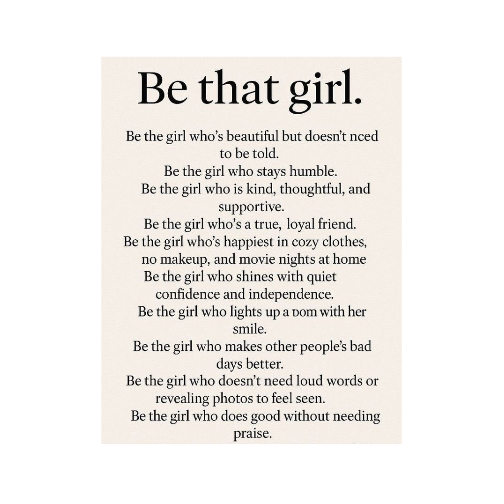 Be That Girl