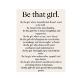 Be That Girl