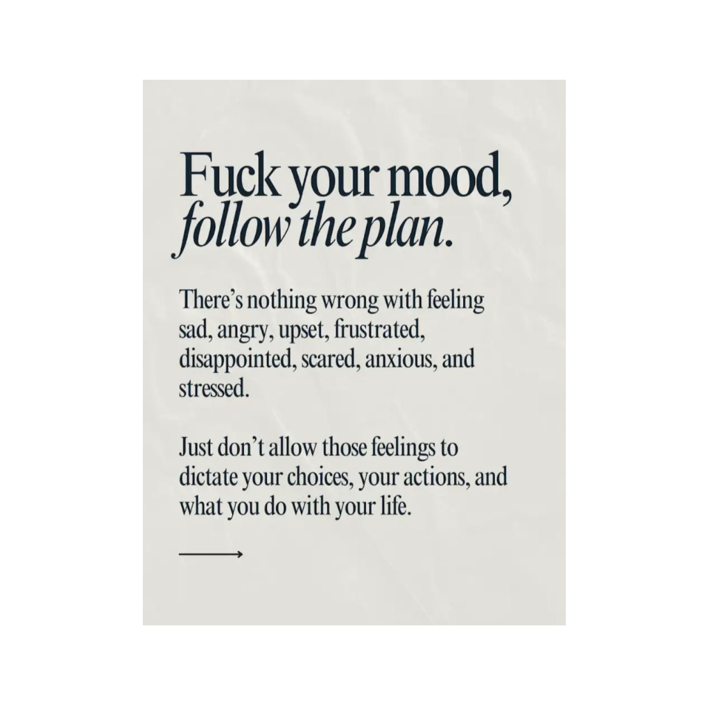 Follow The Plan