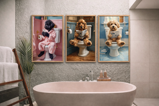 The Toilet Gentlemen - 3 Posters