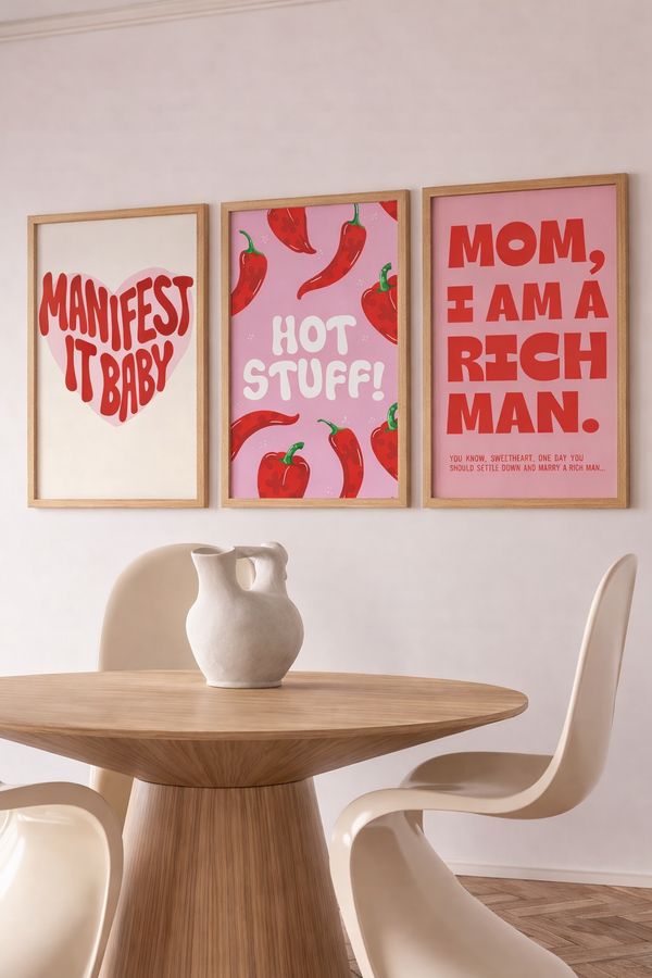 Manifest it Baby - 3 Posters